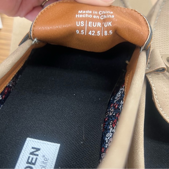 men shoes men’s loafers men’s taupe sued loafers dress shoes 9.5 brand n… main image 7